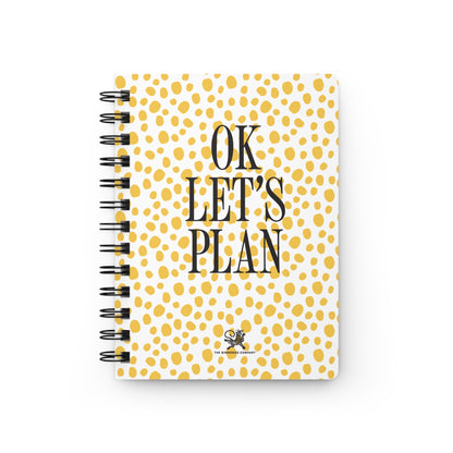 Binderess Let's Plan Spiral Bound Journal