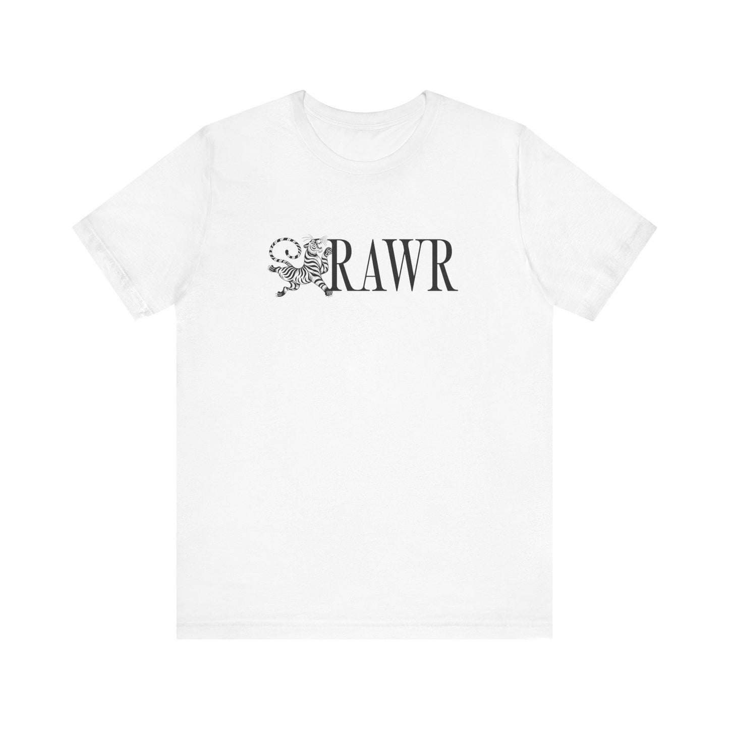 Binderess White RAWR Tee