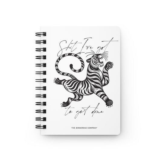 Binderess Tigress Spiral Bound Journal