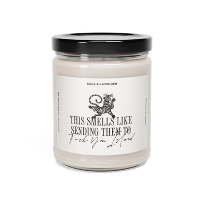 Binderess Fuck You Island Soy Candle