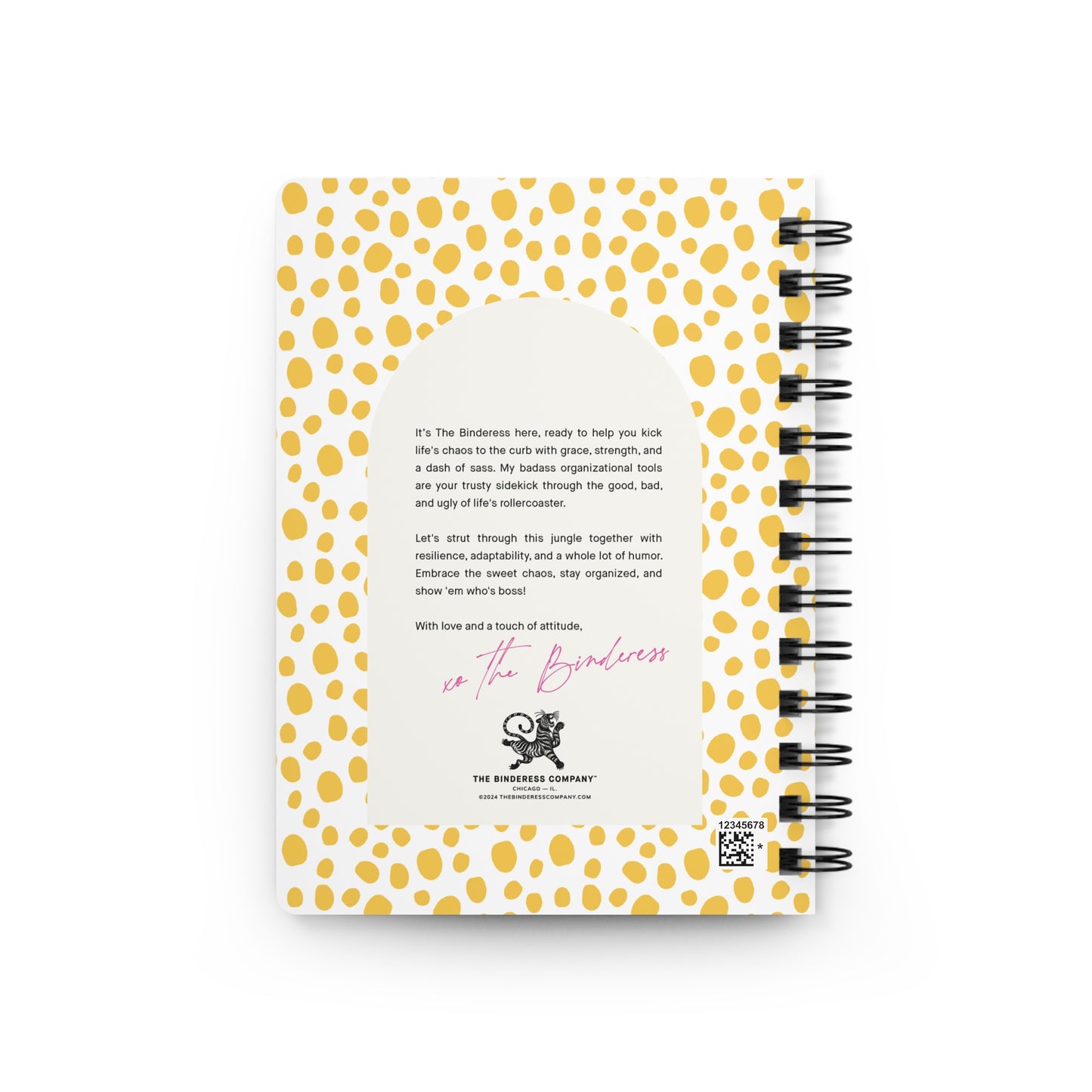 Binderess Let's Plan Spiral Bound Journal