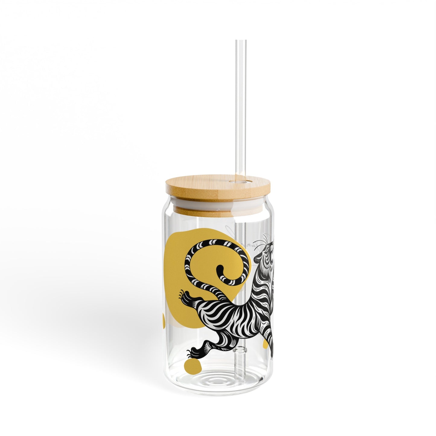 Binderess Tigress Sipper Glass