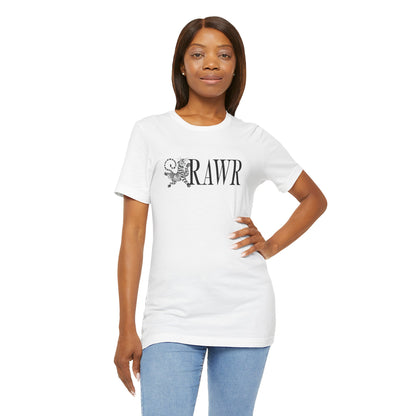 Binderess White RAWR Tee